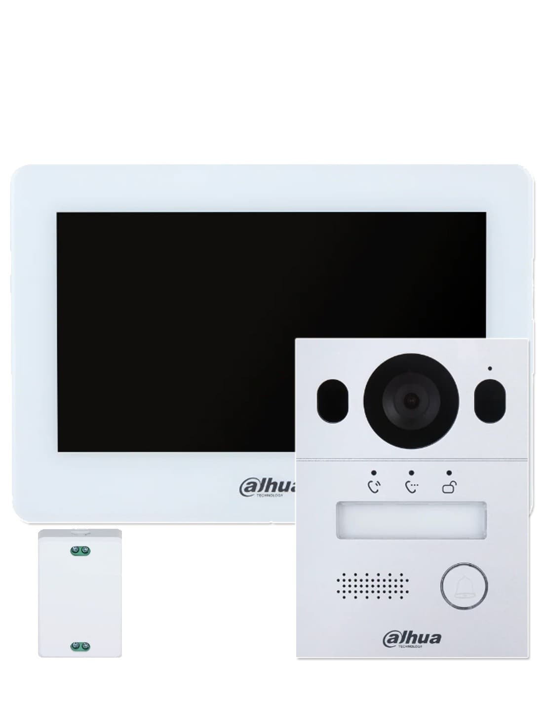 KIT VIDEO PORTERO HIBRIDO - 2MP DAHUA KTX01(S) - 2