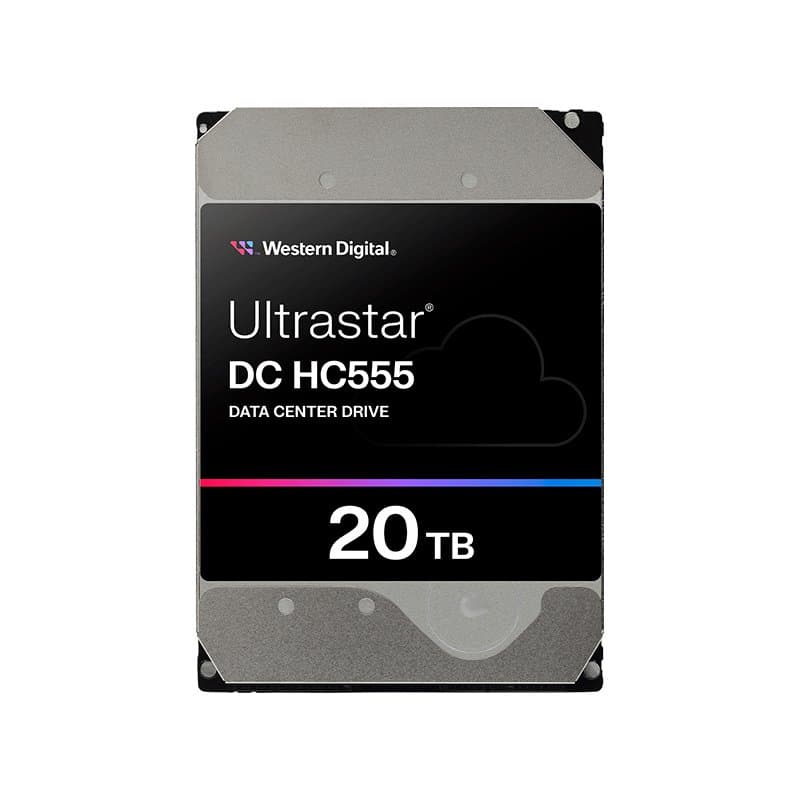 Disco duro Western Digital Ultrastar HC555 Data Center, 0B48724/20TB/SATA/3.5"/512MB Cache - 1