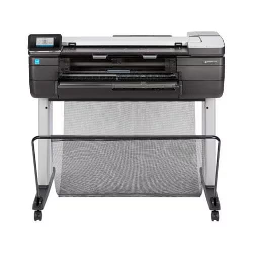 Impresora inyección de tinta HP Designjet T830 - Includes Impresora, Copiadora, Escáner - 609.60mm (24") - 1