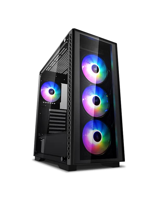 CASE DEEP COOL MATREXX 50 ADD-RGB 4F, S/FUENTE, MICRO ATX, ATX, USB 2.0, USB 3.0, Audio HD - 1
