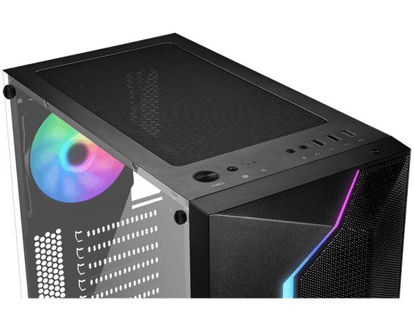 Case MSI MAG VAMPIRIC 100R, ATX, Mid Tower, ARGB. - 3