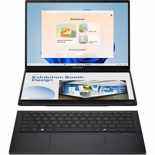 Laptop 2 en 1 Desmontable - Asus ZenBook Duo UX8406 UX8406CA-PZ073W 35.6cm (14") Pantalla Táctil - 3K - 120Hz - Intel Core Ultra 9 285H - Intel Evo Platform - 2