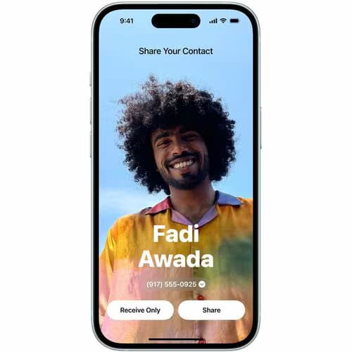 Smartphone Apple iPhone 15 A3090 128GB - 5G - 15.5cm (6.1") OLED 2556 x 1179 - Hexa-core - Azul - 5