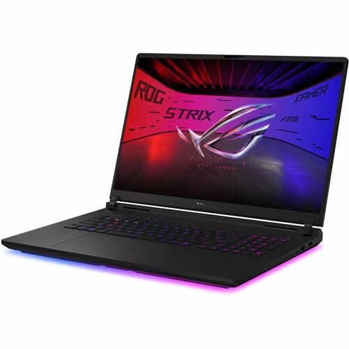 Laptop Gamer - Asus ROG Strix SCAR 18 G835 G835LX-SA119W 45.7cm (18") - 240Hz - Intel Core Ultra 9 275HX - 64GB - 2TB SSD - Español Teclado - Negro - Intel Chip - 2560 x 1600 - Windows 11 Home - NVIDIA GeForce RTX - 3