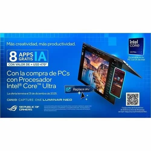 Laptop Gamer - Asus ROG Strix SCAR 18 G835 G835LX-SA119W 45.7cm (18") - 240Hz - Intel Core Ultra 9 275HX - 64GB - 2TB SSD - Español Teclado - Negro - Intel Chip - 2560 x 1600 - Windows 11 Home - NVIDIA GeForce RTX - 2