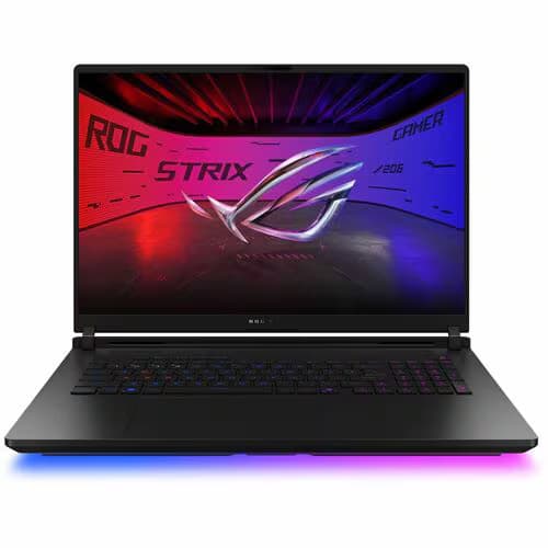 Laptop Gamer - Asus ROG Strix SCAR 18 G835 G835LX-SA119W 45.7cm (18") - 240Hz - Intel Core Ultra 9 275HX - 64GB - 2TB SSD - Español Teclado - Negro - Intel Chip - 2560 x 1600 - Windows 11 Home - NVIDIA GeForce RTX - 1