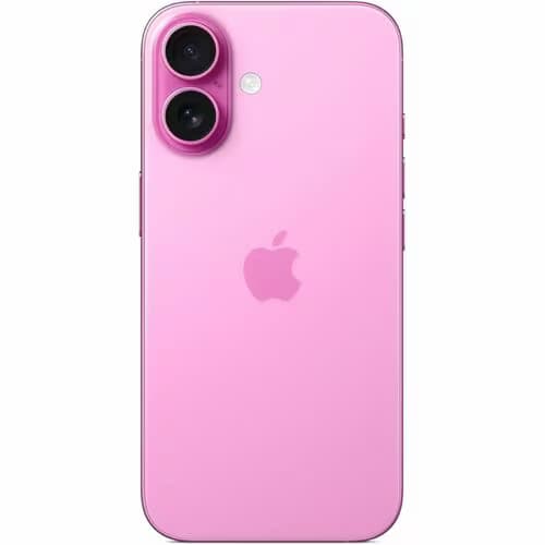 Smartphone Apple iPhone 16 A3287 128GB - 5G - 15.5cm (6.1") OLED 2556 x 1179 - Hexa-core (6 Core) - 8GB RAM - Rosa - Barra - Apple A18 (3 nm) SoC - 2 Soporte de SIM - 2