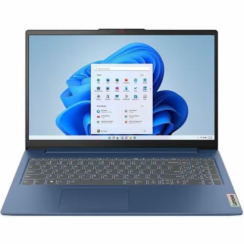 Laptop - Lenovo IdeaPad Slim 3 15AMN8 82XQ00WWLM 39.6cm (15.6") - Full HD - AMD Ryzen 3 7320U - 8GB - 512GB SSD - Español Teclado - Gris - AMD Chip - 1