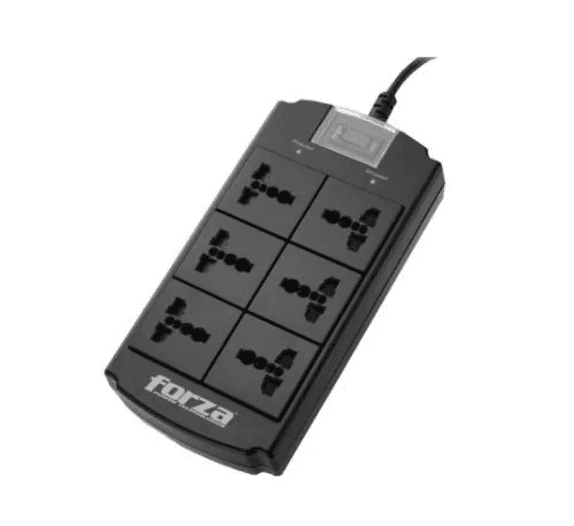 Supresor De Pico 6 Tomas Forza Fsp-06mn - 1