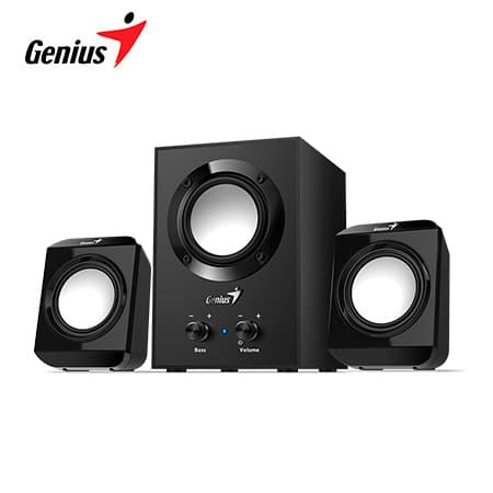 PARLANTE GENIUS SW-2.1 300 100V/240V 10W BLACK - 1