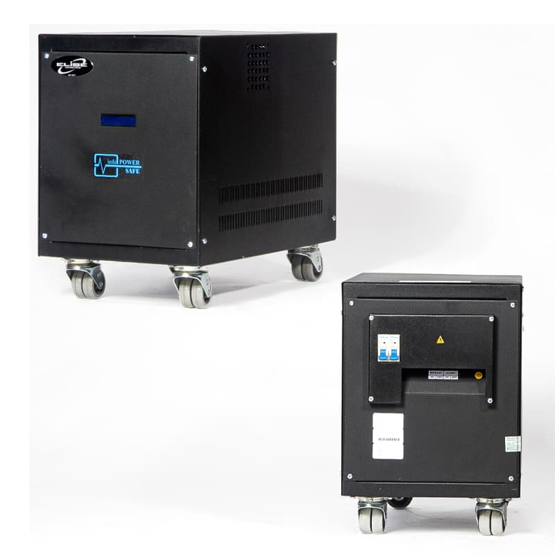 Estabilizador Elise Ieda Poder Safe LCR10K-4.5, Solido, 10kVA, 220V, Bornes de salida. - 1