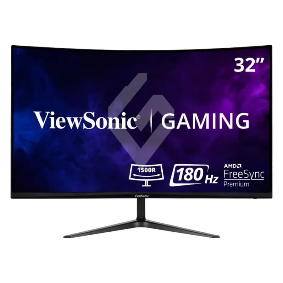 Monitor LED ViewSonic OMNI VX3218-PC-MHD – 32” Curvo MVA, Full HD, 180Hz, Adaptive Sync, HDMI/DP, Altavoces, VESA - 1
