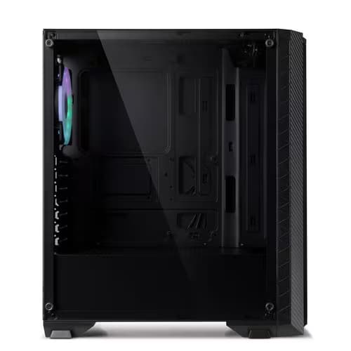 Case GP1912B with lateral tempered glass and 4 fans Mini ITX, Micro ATX y ATX - 3