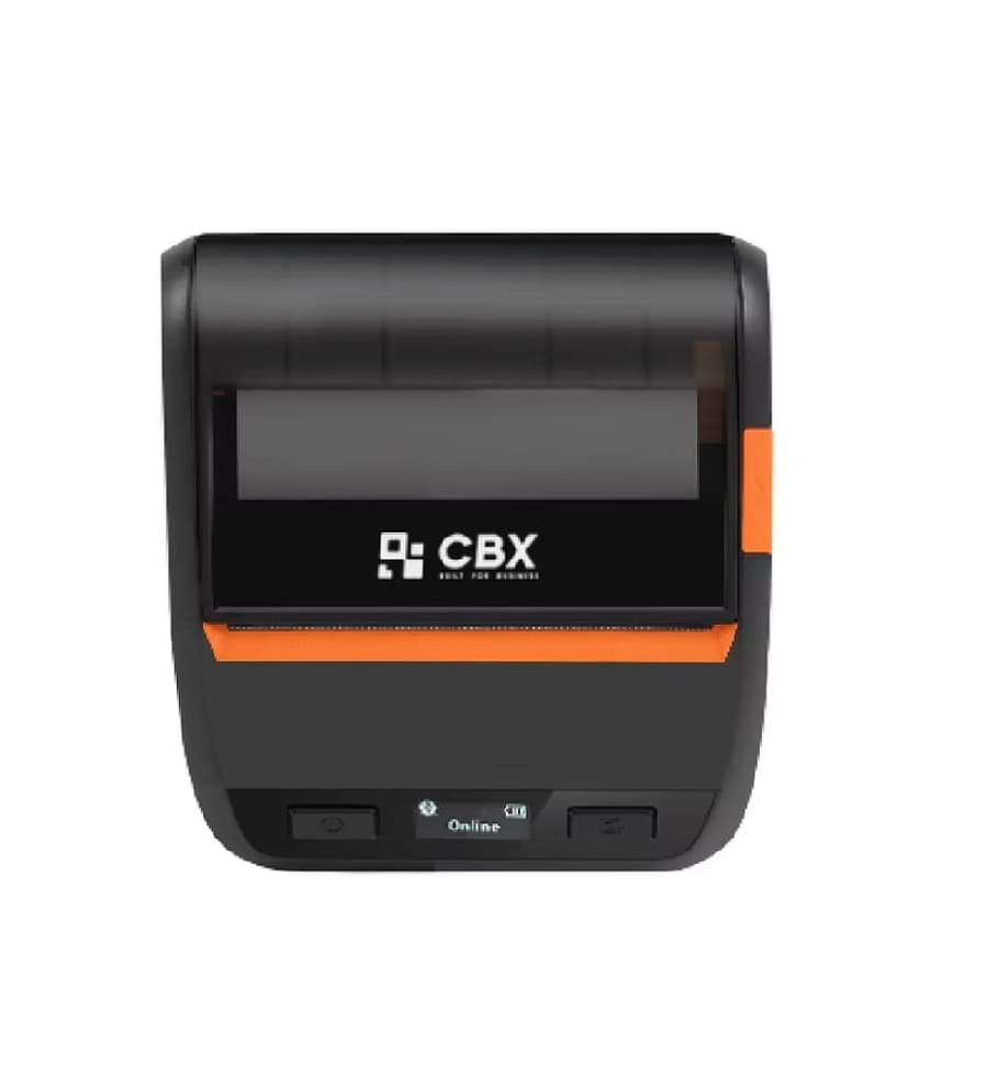 Ticketera termica portátil  / 80 MM/SEG / cortador manual / USB-Bluetooth / Pantalla LCD / Negro/ Inc Fuente - 2