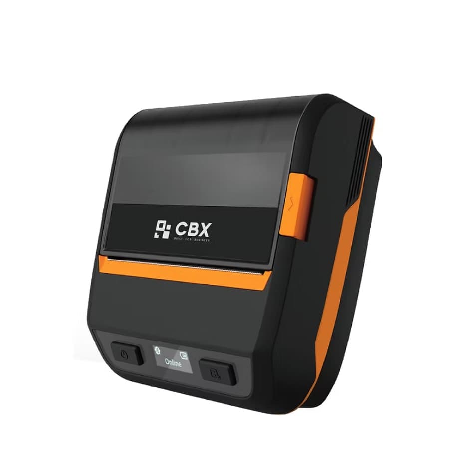 Ticketera termica portátil  / 80 MM/SEG / cortador manual / USB-Bluetooth / Pantalla LCD / Negro/ Inc Fuente - 5