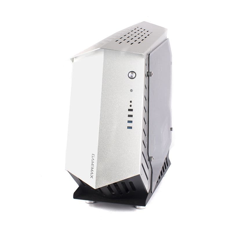 CASE GAMER GAMEMAX AUTOBOT ALUMINIO, S/FUENTE, MICRO ATX, ATX, USB 2.0, USB 3.0, Audio HD - 2