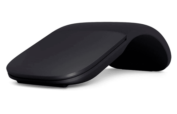 Mouse Arc Microsoft Bluetooth, 2.4GHz, 1000dpi, Negro - 1