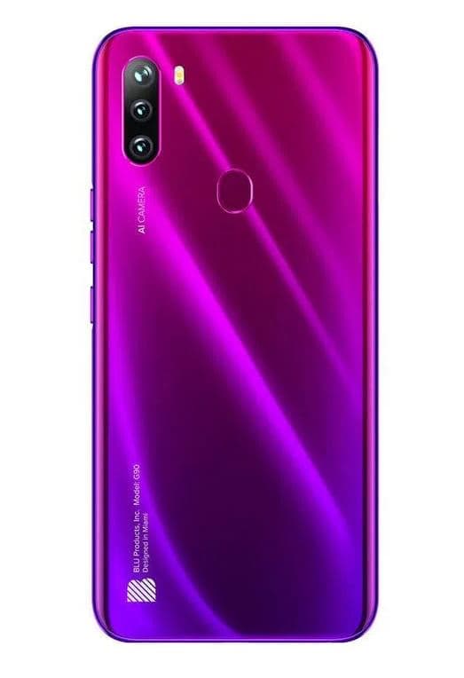CELULAR BLU SERIE G90 6.5\" 13+8/13MPX, 3/64GB 4G LTE MAGENTA - 2