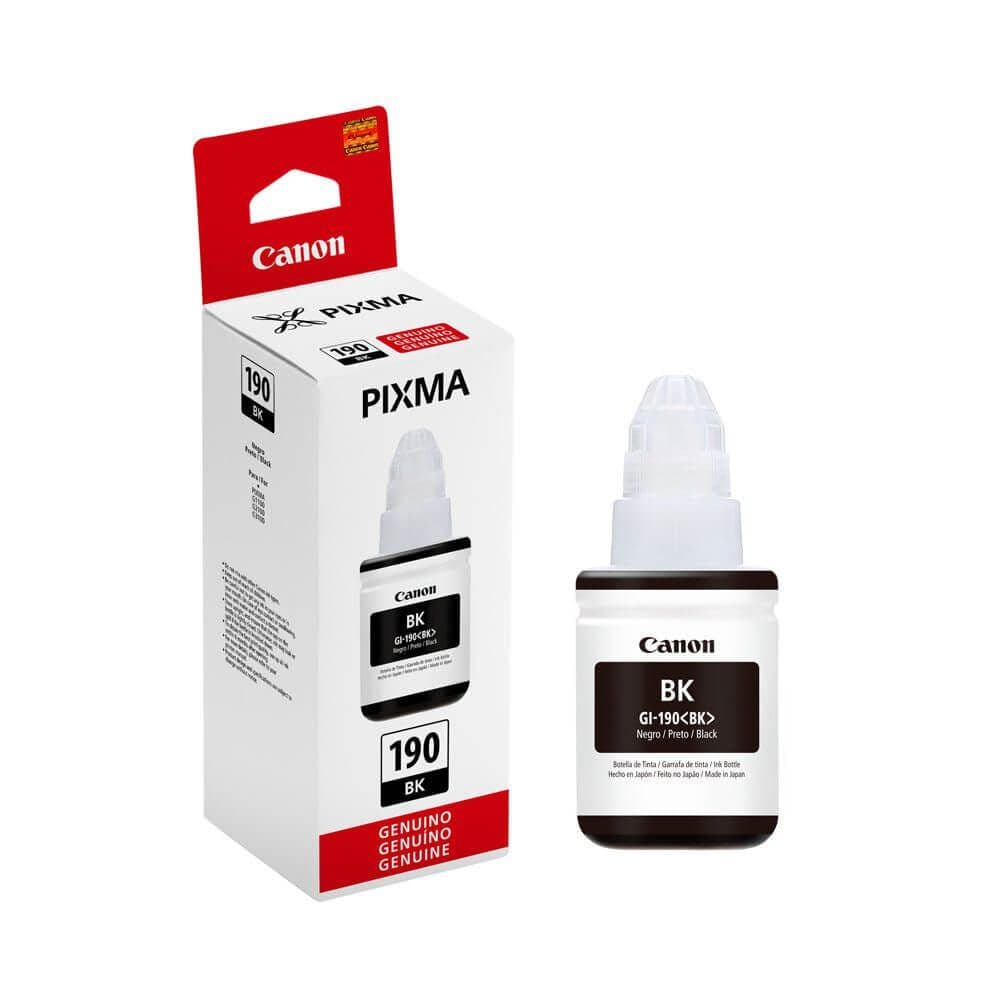 Botella de tinta Canon GI-190 BK, negro 135.0ml - 1