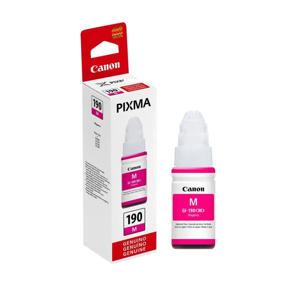 Botella de tinta Canon GI-190 M, magenta 70ml - 1