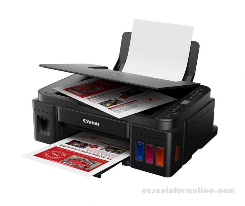 Impresora Multifuncional Canon G3101, imprime, escanea, copia, Wifi, sistema de tinta original - 2
