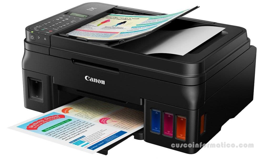 Impresora Multifuncional de tinta continua Canon Pixma G4100 - 2