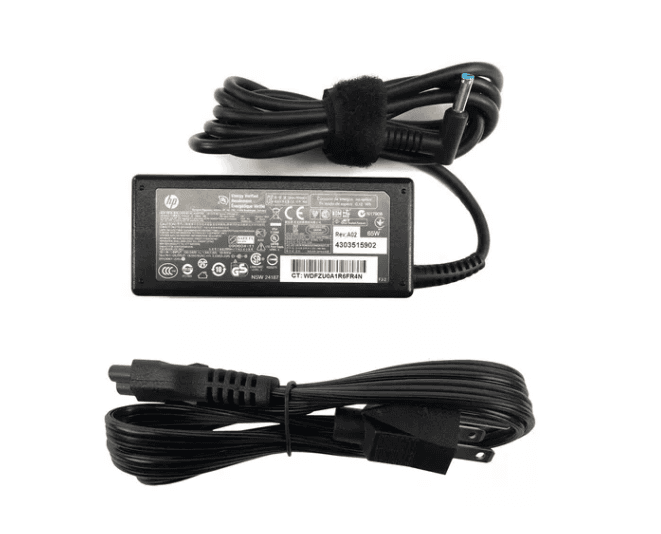 Cargador Hp - Punta Azul - 19.5v 3.33a 65w - 1