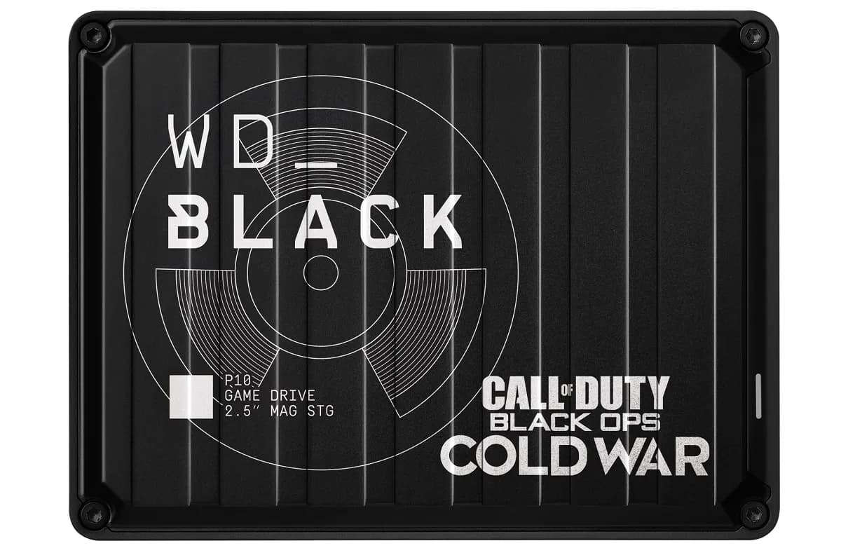 Disco duro externo WD Black Call of Duty Black Ops Cold War Special Edition P10 Game Drive - 1