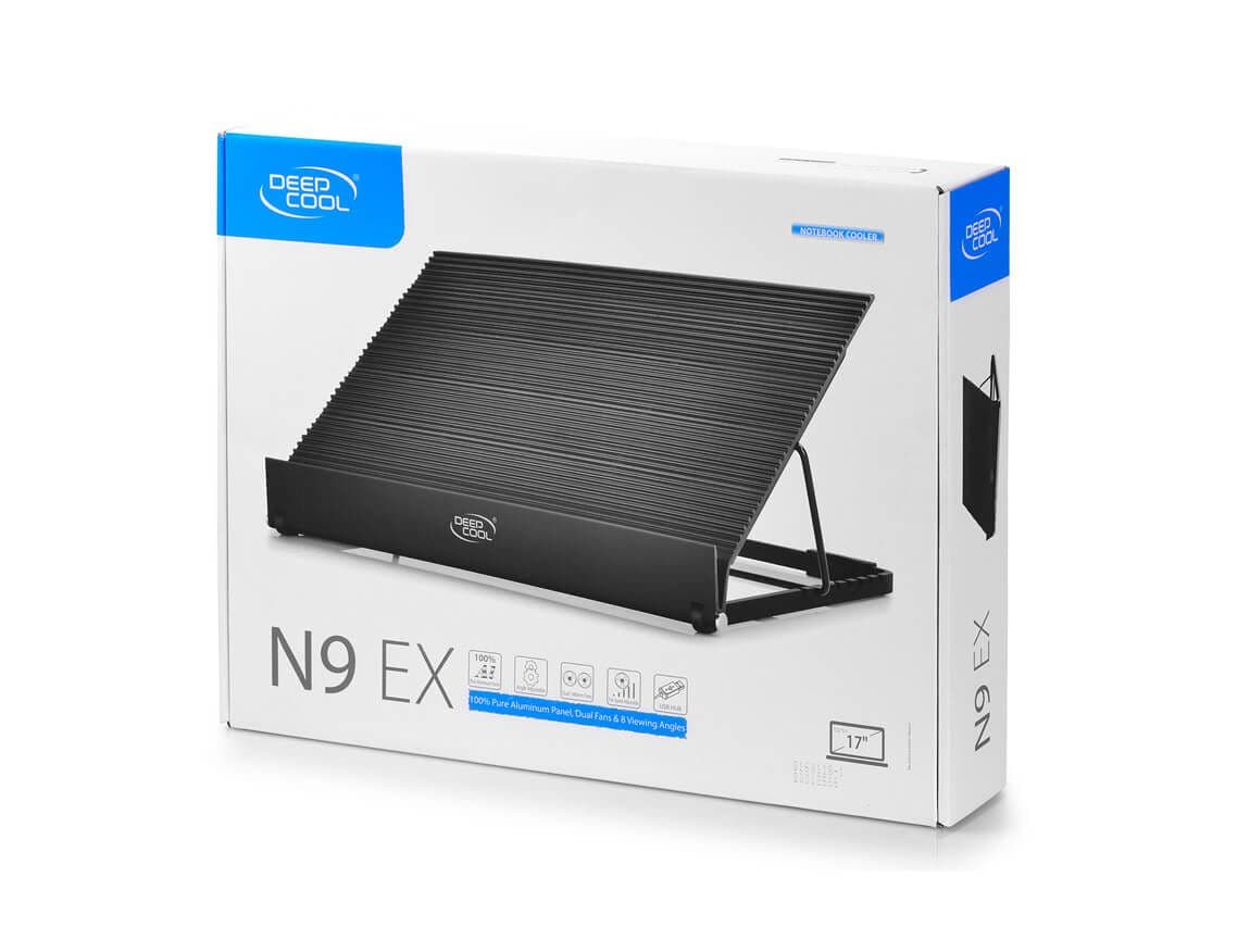 COOLER PARA LAPTOP DEEP COOL N9 EX NEGRO - 1