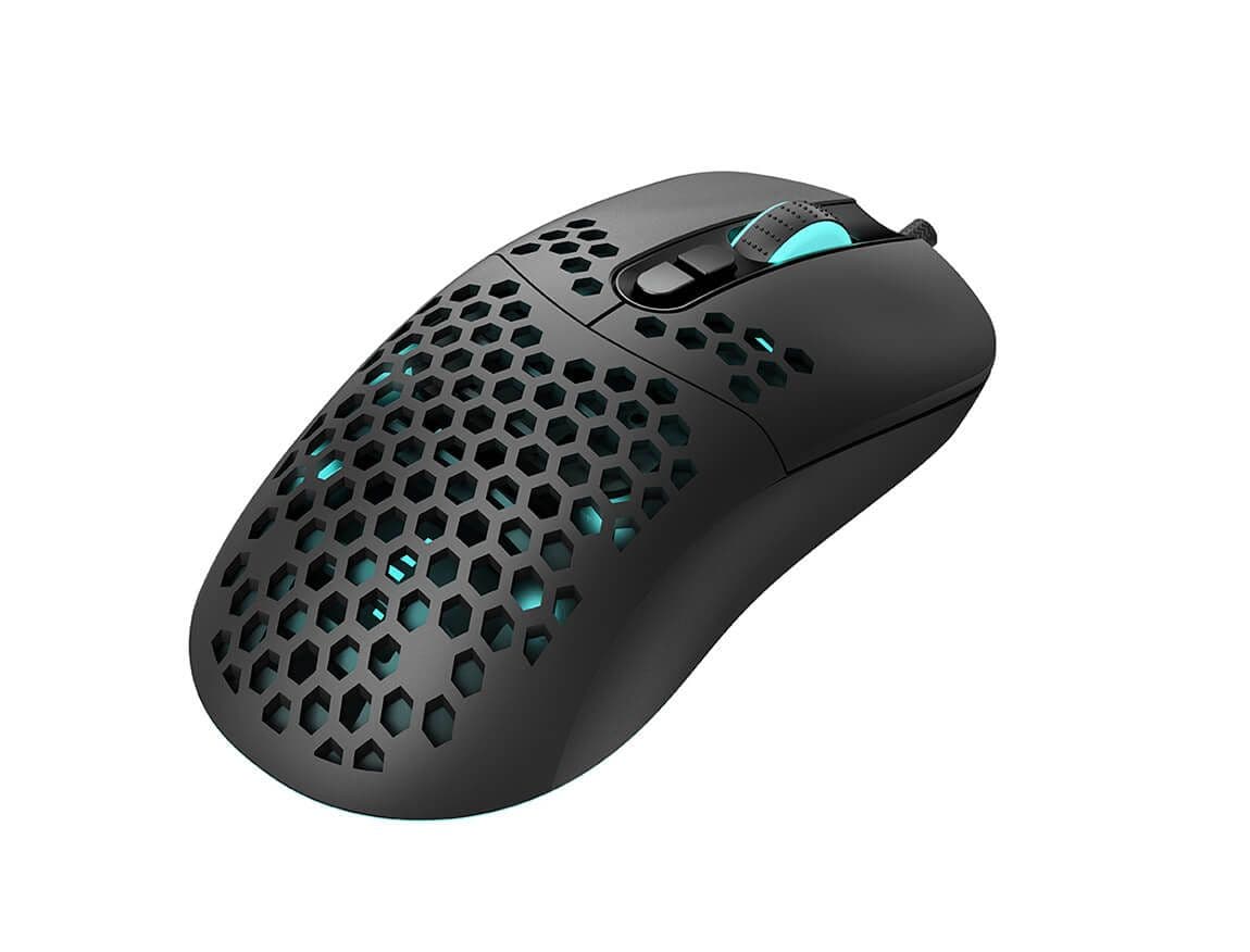 MOUSE  RGB GAMING BLACK ULTRALIGHT USB - 1