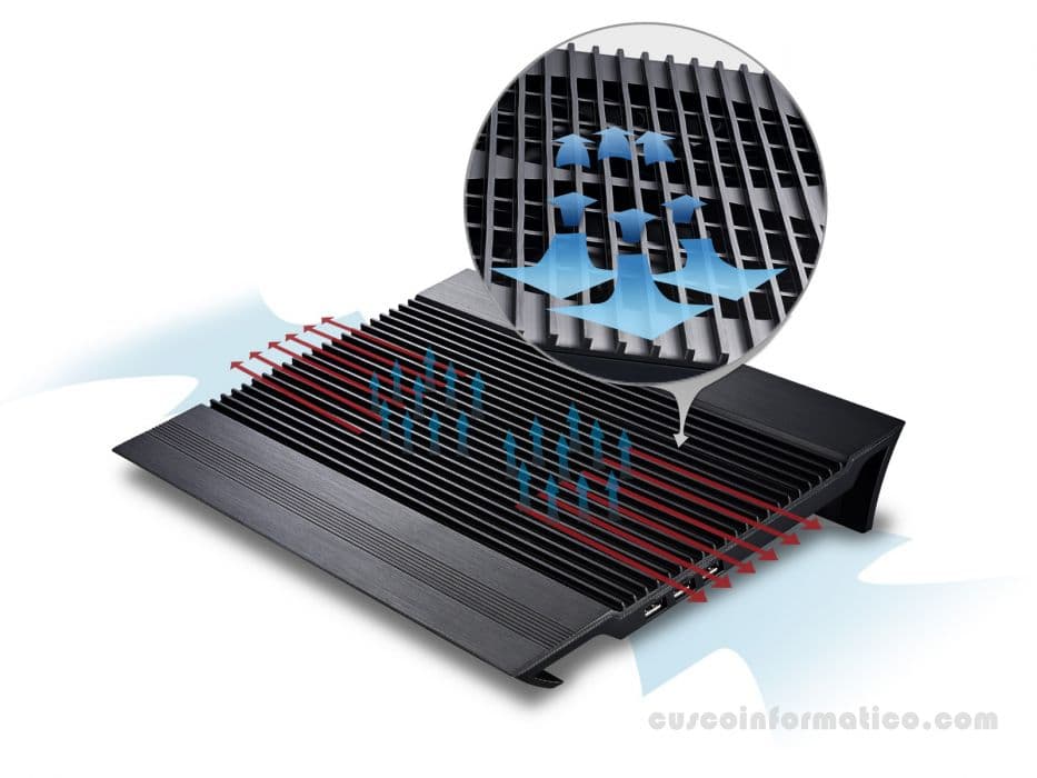 Cooler DeepCool N8 Base De Aluminio - 2