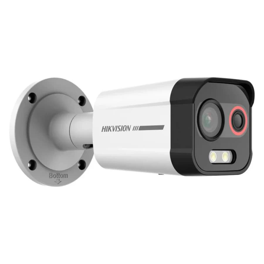 Cámara Térmica + Óptica Hikvision DS-2TD2608-2/QA – 96×72 IR + 4MP, Alarma Visual/Audible, PoE, IP67/IK10 - 1