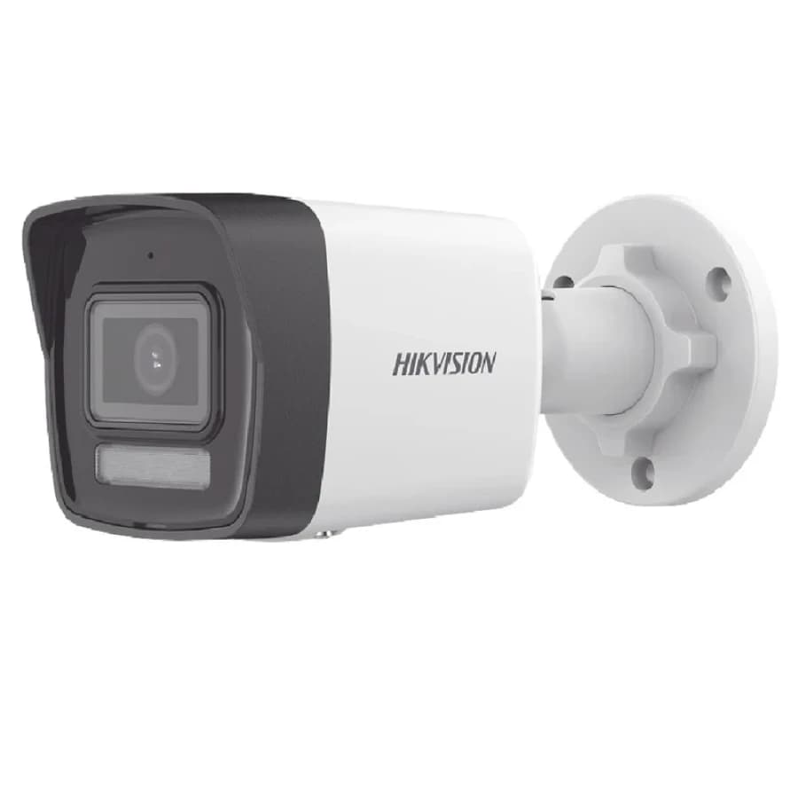 Cámara IP Hikvision DS-2CD1043G2-LIU(F) – 4MP, Lente Fijo 2.8/4mm, IR + Luz Blanca 30m, WDR 120dB, PoE, IP67 - 1
