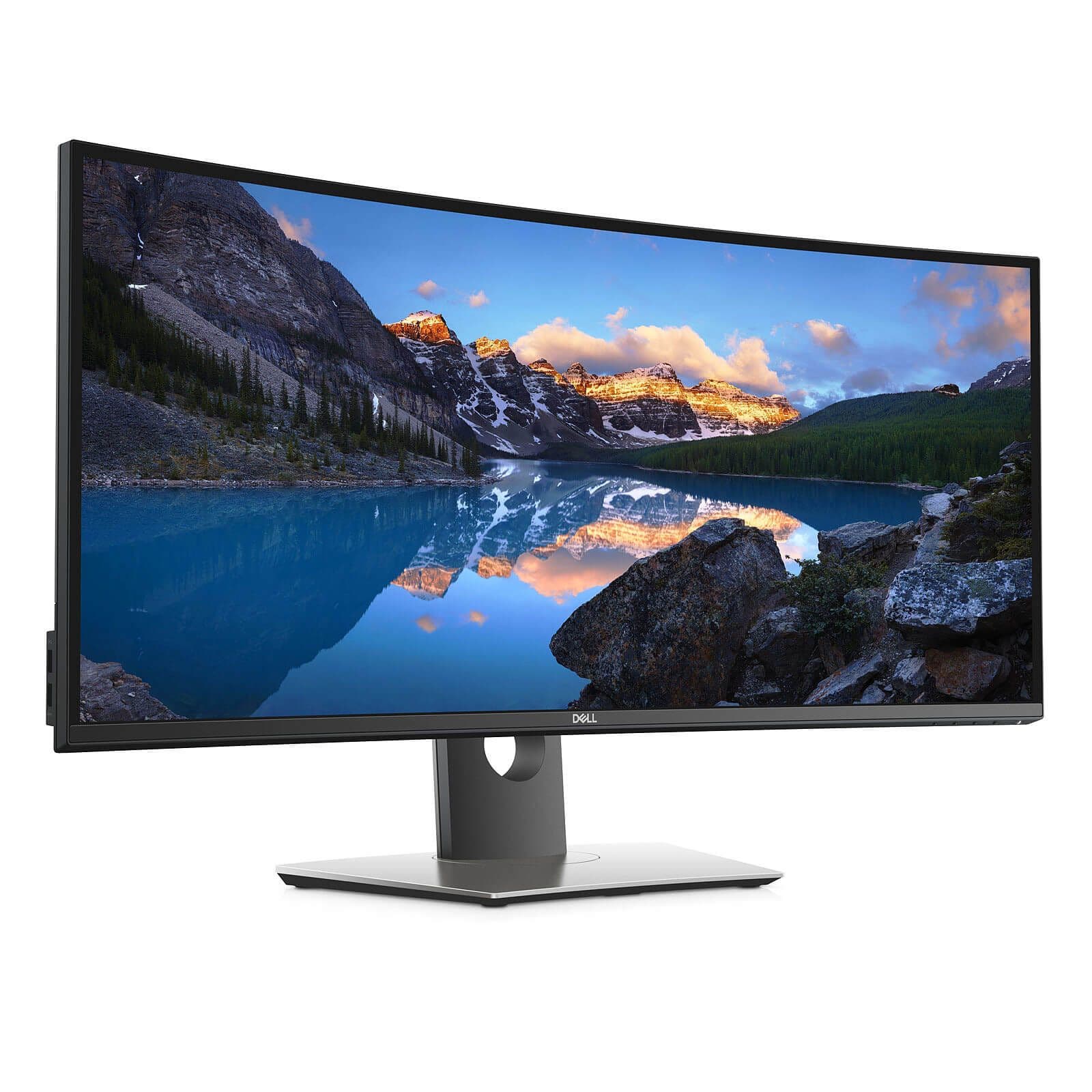 Monitor Dell U3419W 34.1", WLED, Curvo 3440 x 1440, HDMI x 2 / DP / USB Tipo-C / Audio Out - 1