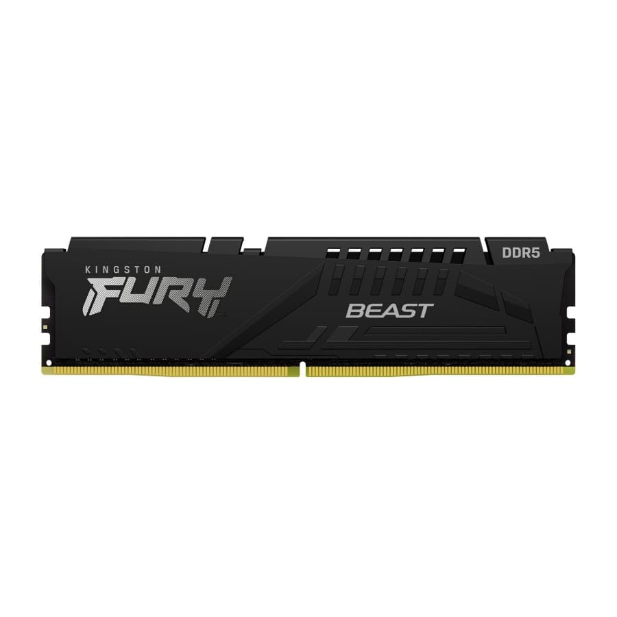 Memoria Kingston Fury Beast 16GB DDR5-5600MT/s, PC5-44800, CL40, 1.25V, 288-Pin, DIMM - 1
