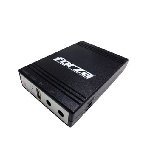 MINI UPS PORTATIL 14W 5/9/12V USB FORZA - 1
