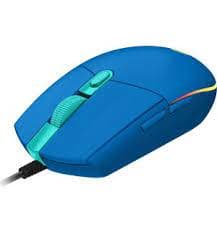 MOUSE LOGITECH G203 LIGHTSYNC OPTICAL 8000 DPI RGB BLUE - 2