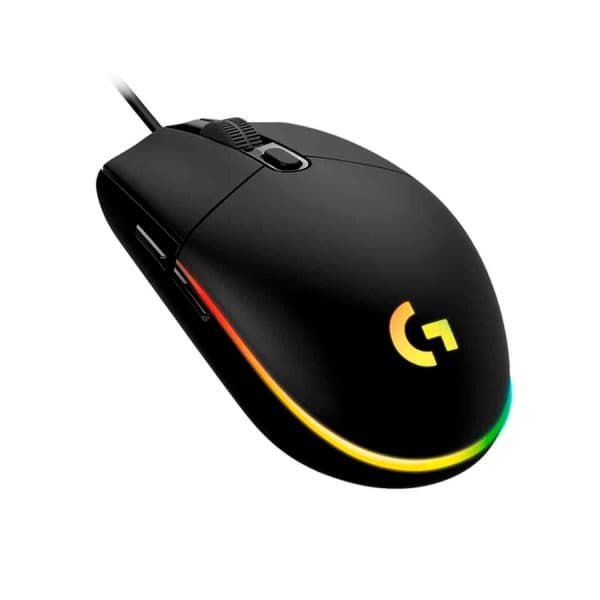 MOUSE LOGITECH G203 LIGHTSYNC OPTICAL 8000 DPI RGB BLACK - 1