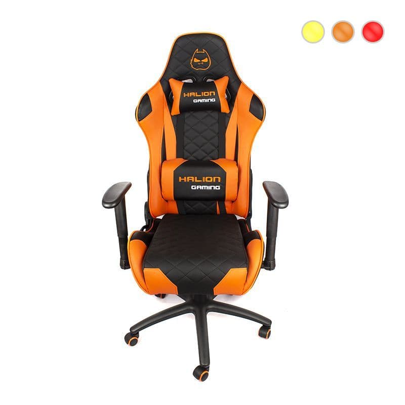 SILLA GAMER HALION HA-S40 -ROJO - 2