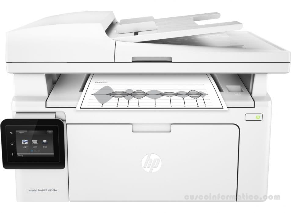 Multifuncional HP LaserJet Pro M130fw, imprime/escanea/copia/fax. WiFi/Lan/ USB 2.0/puerto RJ-11 - 4