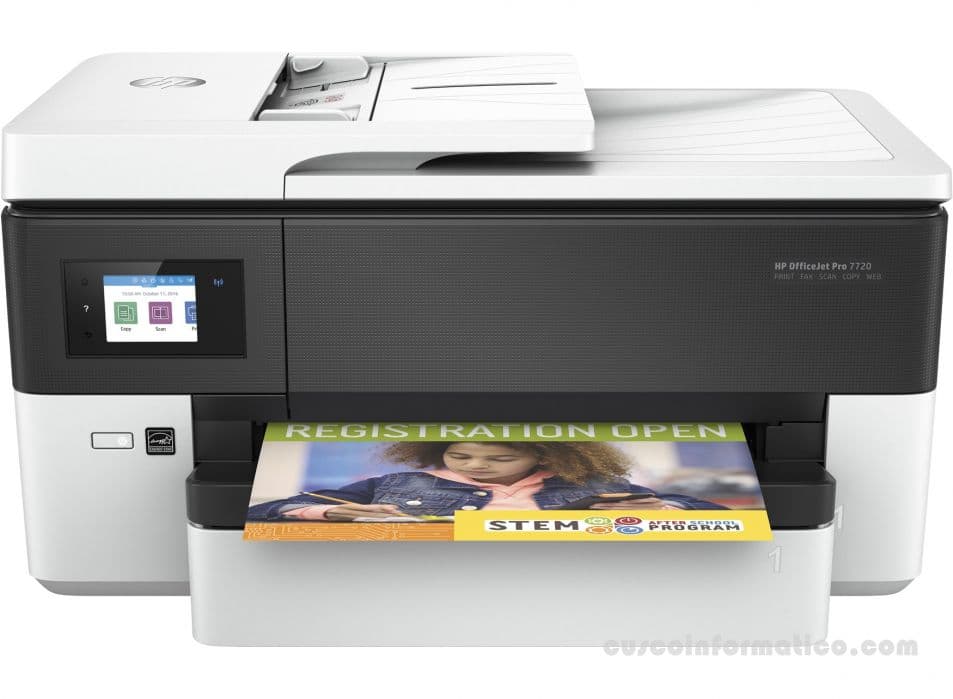 Impresora Multifuncional de tinta HP OfficeJet Pro 7720, A3, Imprime/Escaner/Copia/Fax, Wi-Fi - 2