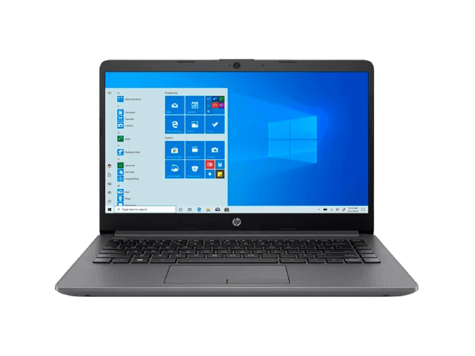 Notebook HP 14-cf2542la, pantalla 14", Intel Celeron N4020, RAM 8GB, Disco Solido 256GB SSD, Windows 10 Home 64 bits - 1
