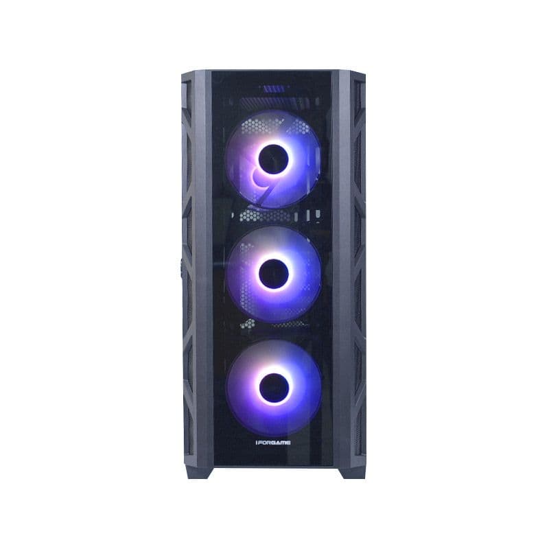 CASE GAMER IFORGAME X2, S/FUENTE, MICRO ATX, ATX, USB 2.0, USB 3.0, Audio HD - 4
