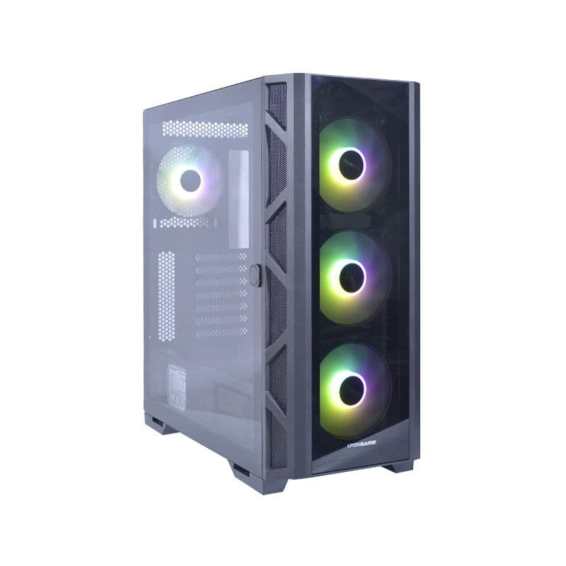 CASE GAMER IFORGAME X2, S/FUENTE, MICRO ATX, ATX, USB 2.0, USB 3.0, Audio HD - 1