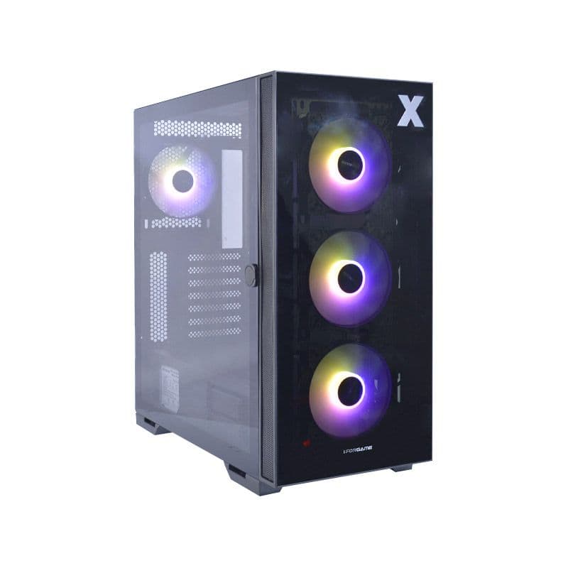 CASE GAMER IFORGAME X3, S/FUENTE, MICRO ATX, ATX, USB 2.0, USB 3.0, Audio HD - 1