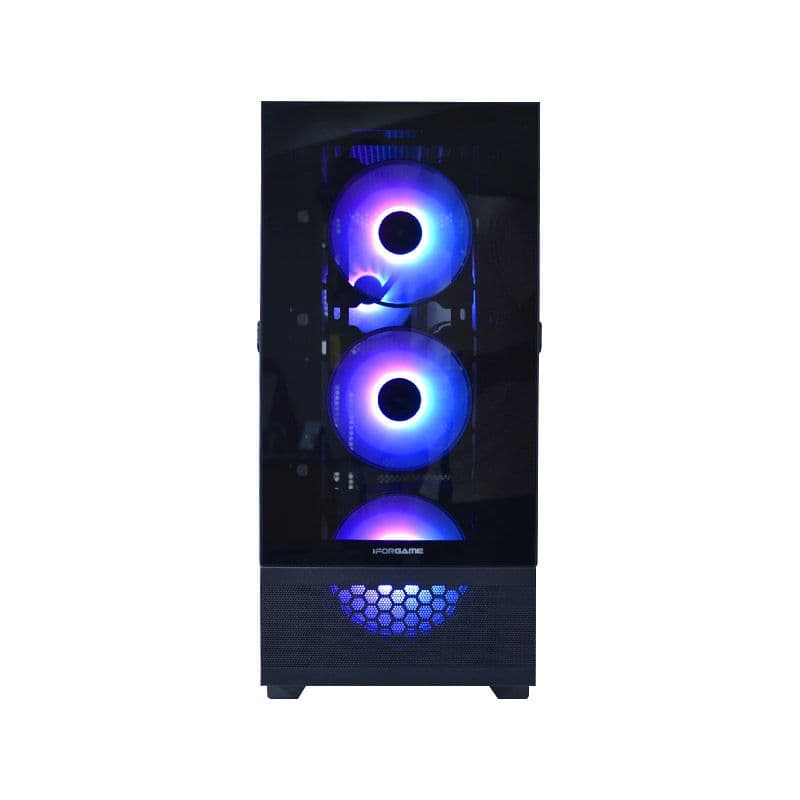 CASE GAMER IFORGAME X5, S/FUENTE, MICRO ATX, ATX, USB 2.0, USB 3.0, Audio HD - 3