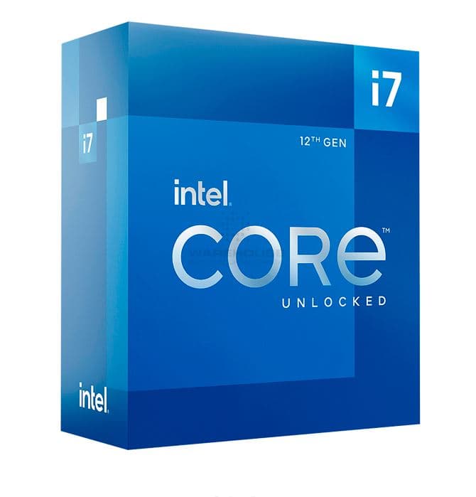 Procesador Intel Core i7-12700 2.10/4.90GHz, 25MB SmartCaché, LGA1700, 180W, Intel 7(10nm) - 1