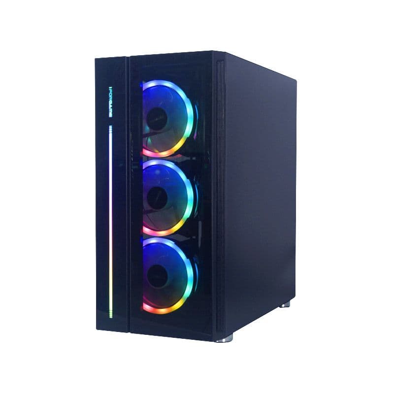 CASE GAMER IFORGAME J05, S/FUENTE, MICRO ATX, ATX, USB 2.0, USB 3.0, Audio HD - 2