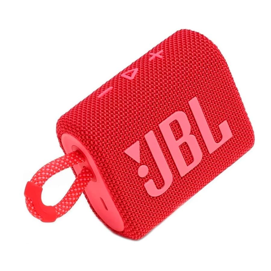 Parlante de uso portátil JBL Go 3 rojo, Bluetooth, 4.2 vatios - 1