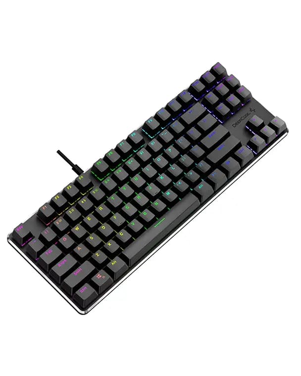 Teclado DeepCool KB500 TKL, mecánico con iluminación RGB por tecla. - 1